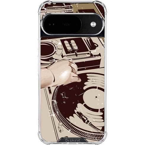 DJ Spinning Google Pixel 10 Clear Case